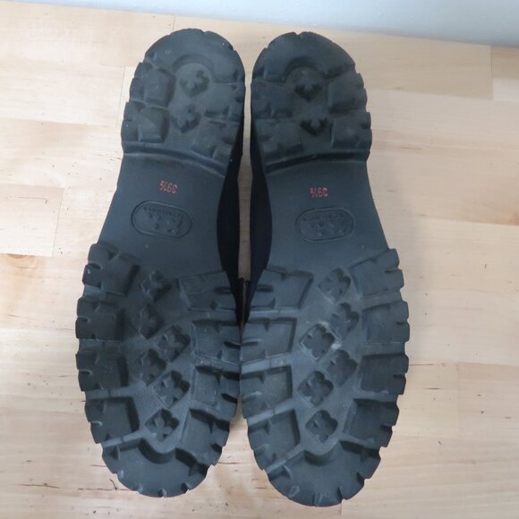 Pas de Rouge Navy and Red Loafers - Picture 12 of 14